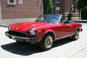 Fiat 2000 Spyder, 1979