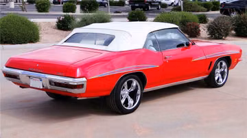 PONTIAC LEMANS CUSTOM CONVERTIBLE, 1972