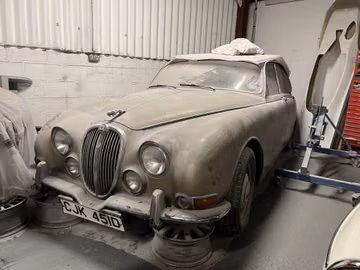 Jaguar S-Type (3.8 litre) Restoration, 1966