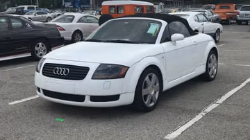 Audi TT Convertible, 2002