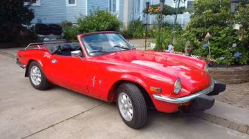 Triumph Spitfire Roadster, 1976
