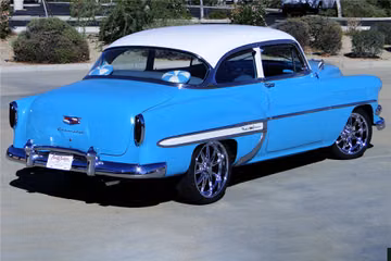 CHEVROLET BEL AIR CUSTOM 2-DOOR POST, 1954