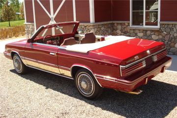 CHRYSLER LEBARON CONVERTIBLE, 1984