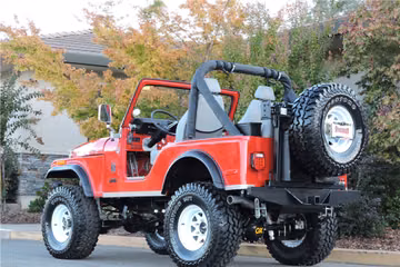 JEEP CJ-5 CUSTOM SUV, 1976