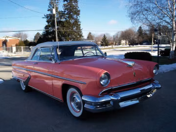 Lincoln Capri Convertible, 1955