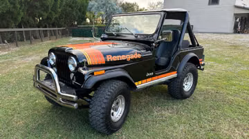 Jeep CJ-5 Renegade, 1980