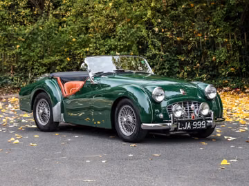 Triumph TR3 - FIVA - 1000 Miglia, 1957