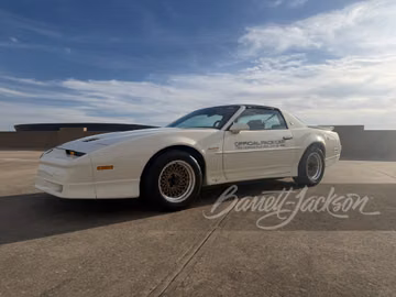 PONTIAC FIREBIRD TRANS AM PACE CAR, 1989