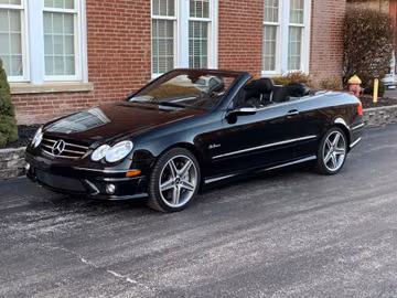 Mercedes-Benz CLK63 AMG Convertible, 2007