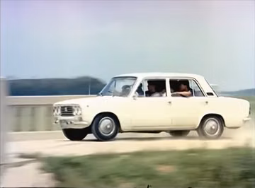 Fiat-Kia 124 in 초연 (1975)