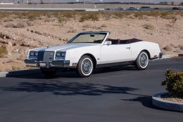 Buick Riviera T-Type Convertible, 1985