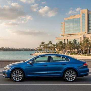 My Volkswagen Passat CC in Dubai: The Perfect Mix of Style and Sense