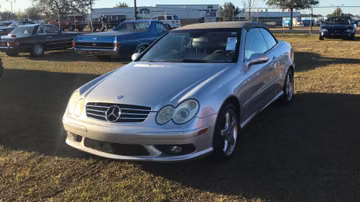 Mercedes-Benz CLK500 Convertible, 2004