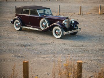 Packard 906 Individual Custom Twin Six Convertible Sedan by Dietrich, 1932