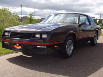 Chevrolet Monte Carlo SS Coupe, 1987