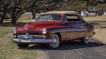 Mercury Convertible, 1949