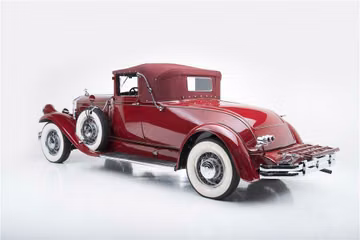 PIERCE-ARROW MODEL A CONVERTIBLE, 1930
