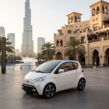 My Toyota COMS: The Cheapest & Funniest Car in Dubai