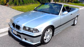 BMW M3 Convertible, 1999