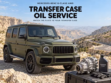 Mercedes-Benz G-Class AMG: When to Change Transfer Case Oil