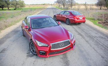 Infiniti Q50 Red Sport 400 (V37) specs