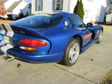DODGE VIPER GTS 2 DOOR COUPE, 1996