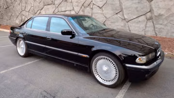 BMW 750iL Sedan, 1998
