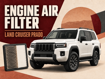 Toyota Land Cruiser Prado Engine Air Filter Inspection and Replacement