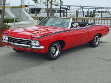 Chevrolet Impala Convertible, 1970