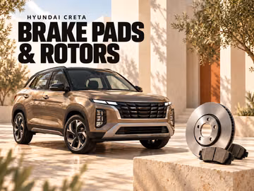 When to Replace Hyundai Creta Brake Pads and Rotors