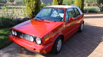 Volkswagen Cabriolet, 1988