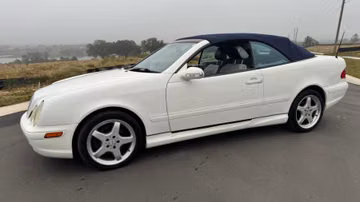 Mercedes-Benz CLK430 Convertible, 2002