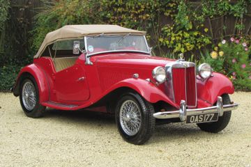 MG TD 1250 Roadster, 1952