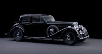 Bentley 4 ¼ Pillarless Saloon by Vanvooren, 1936