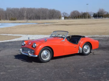 Triumph TR3, 1960