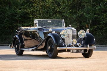 Derby Bentley 4¼-Litre Vanden Plas Drophead Coupé, 1938