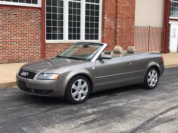 Audi A4 Convertible, 2005