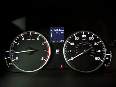 Acura ILX I, Седан — панель приборов