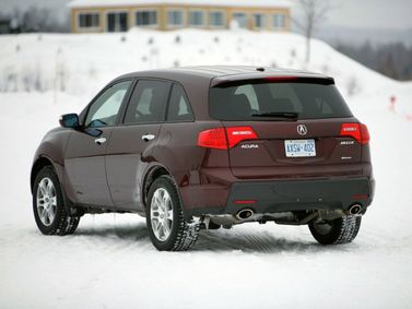 Acura MDX II, Внедорожник 5 дв. — вид сзади слева