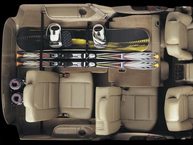 Acura MDX I, Внедорожник 5 дв. — багажное отделение