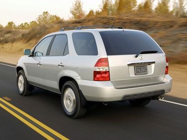 Acura MDX I, Внедорожник 5 дв. — вид сзади слева