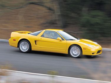 Acura NSX I Рестайлинг, Купе — вид спереди справа