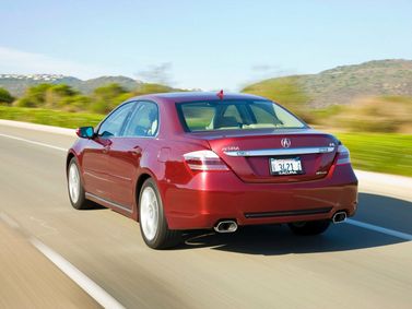 Acura RL II Рестайлинг, Седан — вид сзади справа