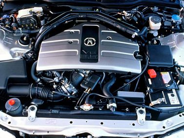 Acura RL I, Седан — моторный отсек