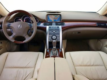 Acura RL II Рестайлинг, Седан — передняя панель