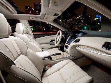 Acura RLX I Рестайлинг, Седан — общий вид салона