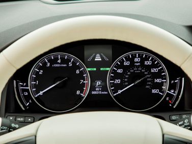 Acura RLX I Рестайлинг, Седан — панель приборов