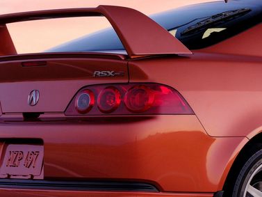 Acura RSX I Рестайлинг, Купе — задняя часть автомобиля крупным планом