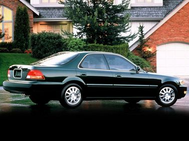 Acura TL I، سيدان — منظر خلفي أيسر