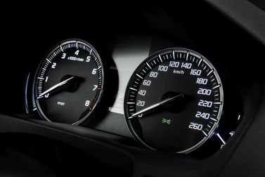 Acura TLX I, Седан — панель приборов